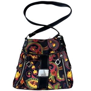 Vintage Tyler Rodan Multicolor Paisley Crossbody Bag